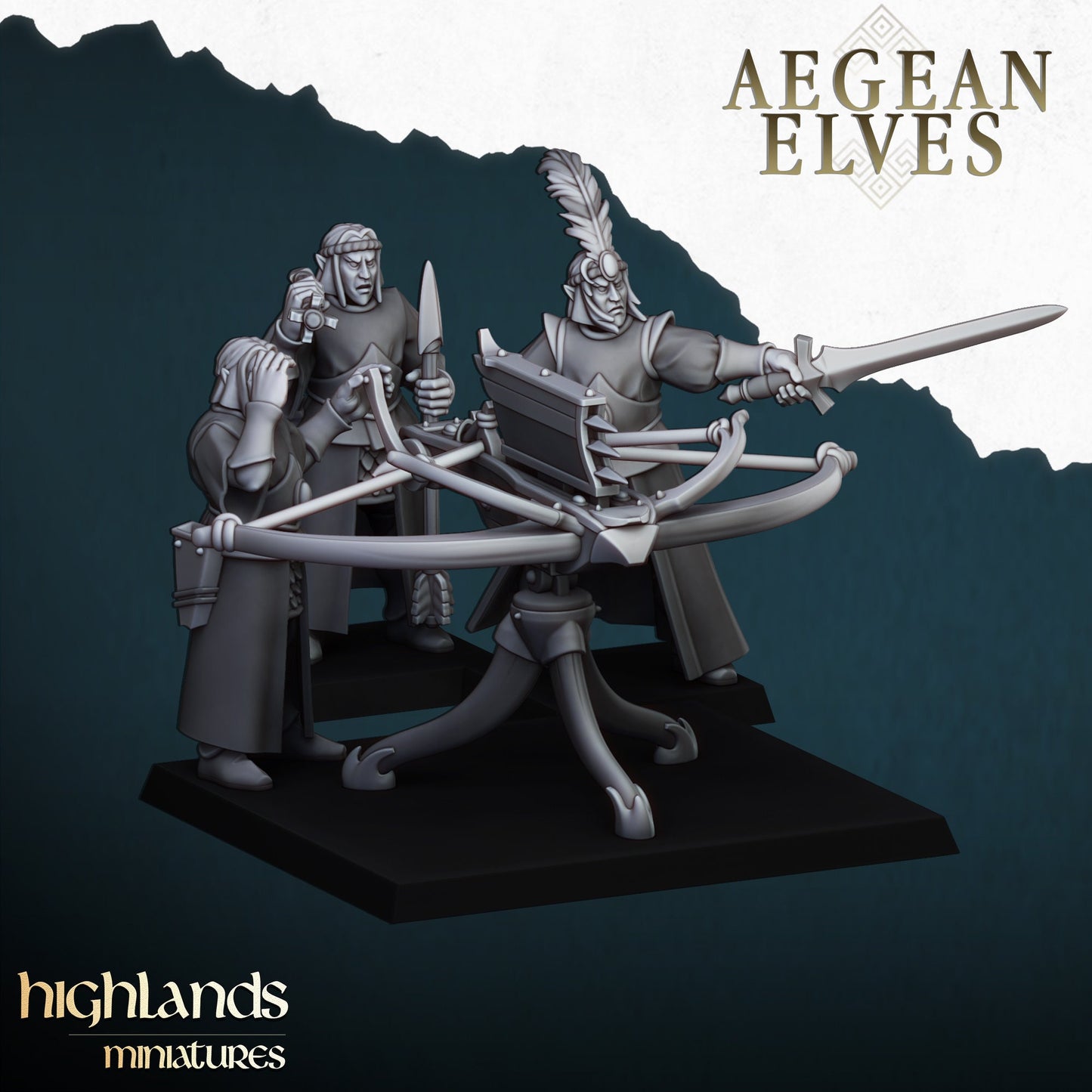 Highland Miniatures Aegean Elves Ballista
