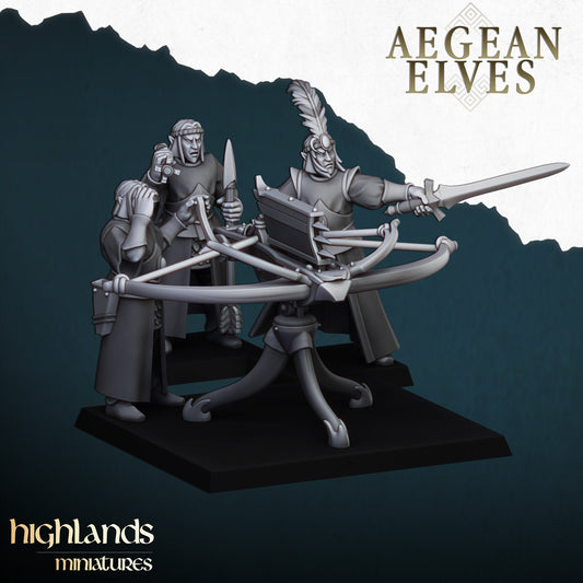 Highland Miniatures Aegean Elves Ballista