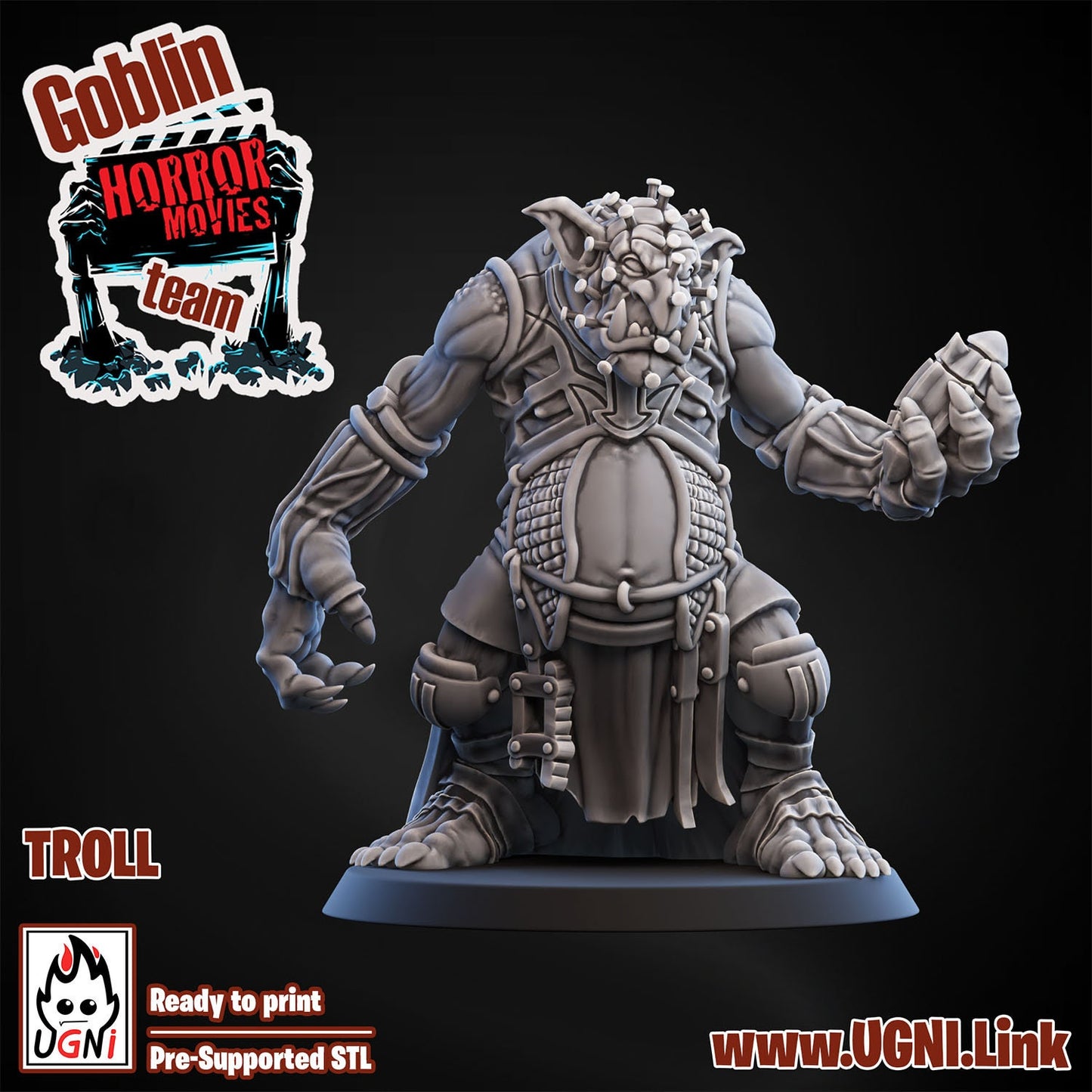 UGNI Horror Goblin Fantasy Football Team