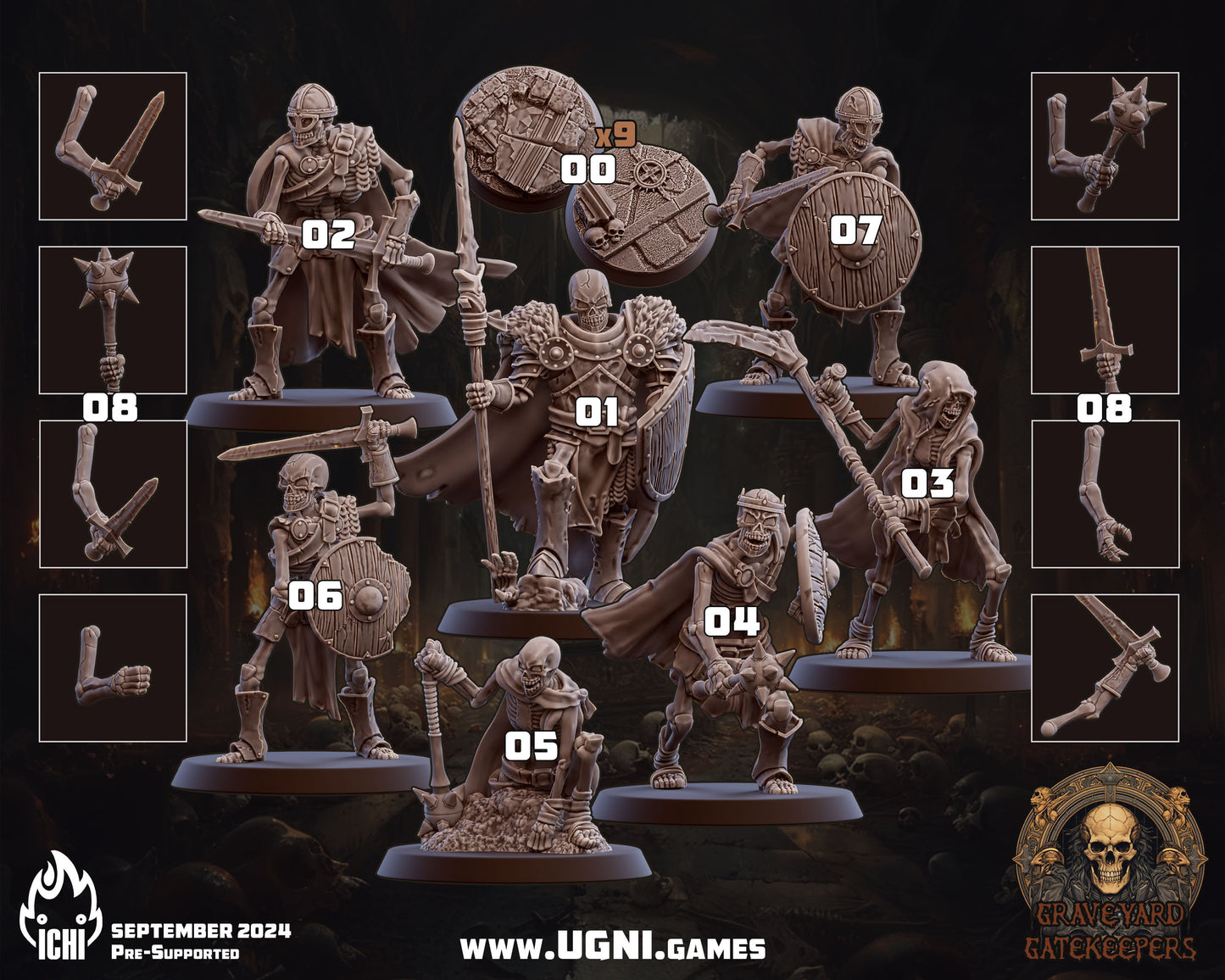 ICHI Warband - Graveyard Gatekeepers