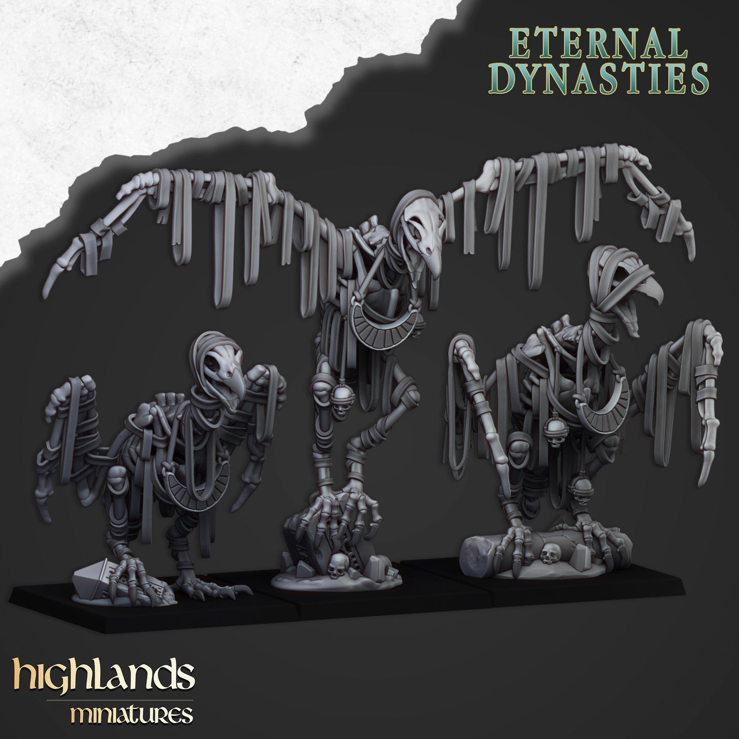 Highland Miniatures - Eternal Dynasties Sand Vultures