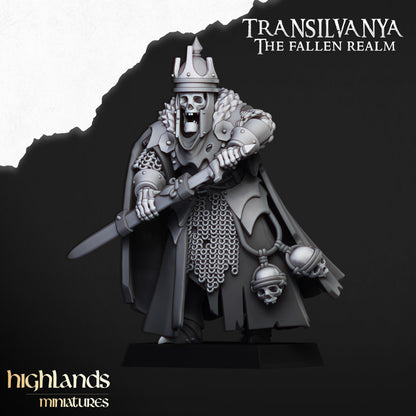 Highlands Miniatures Transilvanya - Skeletal Lord
