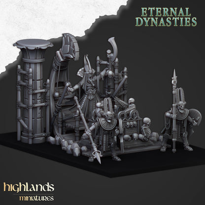 Highland Miniatures - Eternal Dynasties Pharaoh Funeral Ship
