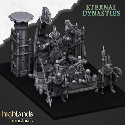 Highland Miniatures - Eternal Dynasties Pharaoh Funeral Ship