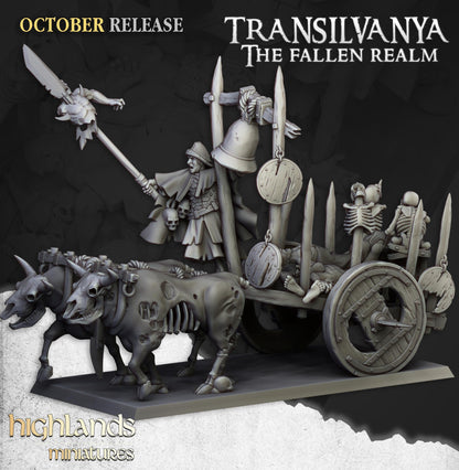 Highlands Miniatures Transylvania - Corpse Cart