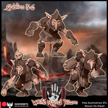 Rakovendetta Fantasy Football Black Orc Team - The White Hand