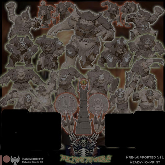 Rakovendetta Fantasy Football Orc Team - The White Hand