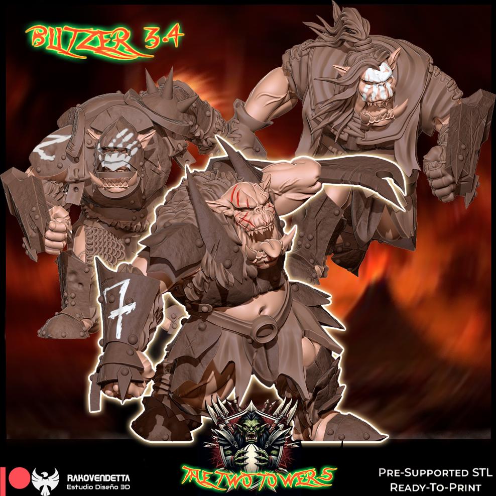 Rakovendetta Fantasy Football Orc Team - The White Hand