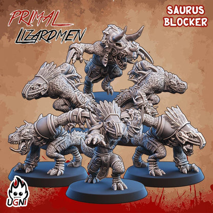 UGNI Primal Lizard Fantasy Football Team