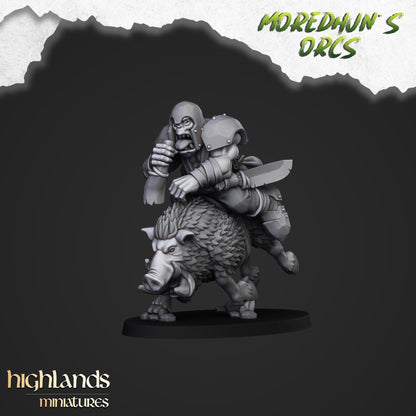 Highland Miniatures Mounted Orcs