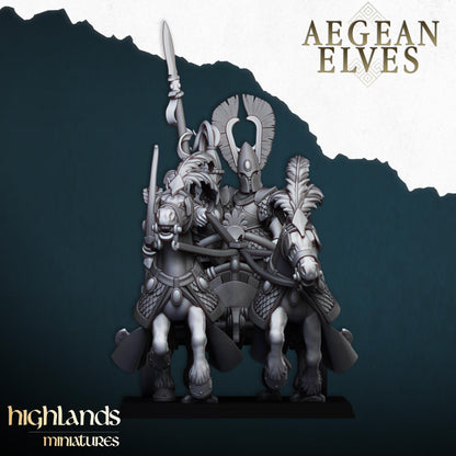 Highland Miniatures Aegean Elves Chariot