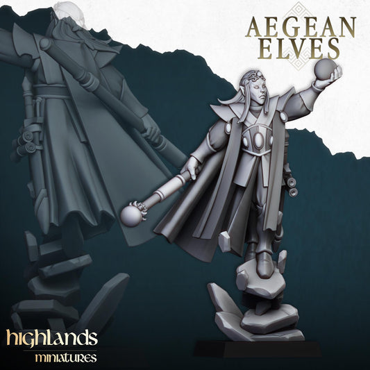 Highland Miniatures Aegean Elf Mage