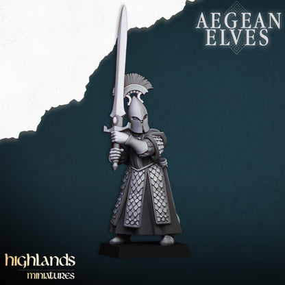 Highland Miniatures Aegean Elves Swords of Messara