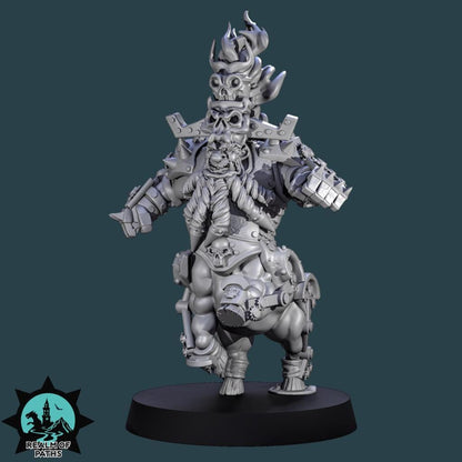 Realm of Paths Fantasy Football Doom Dwarf Team - The Fire Mechanics