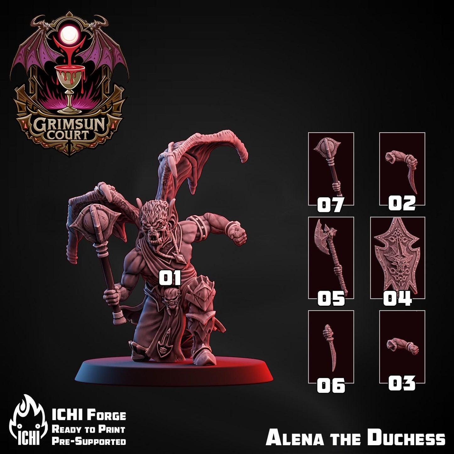 ICHI Warband - Grimsun Court