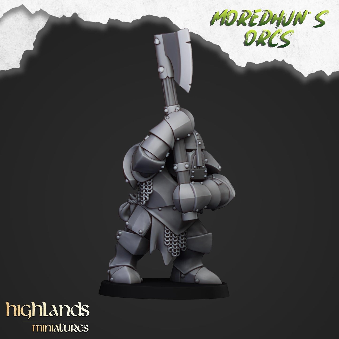 Highland Miniatures Moredhun's Armoured Orcs