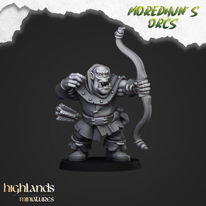 Highland Miniatures Orcs With Bows