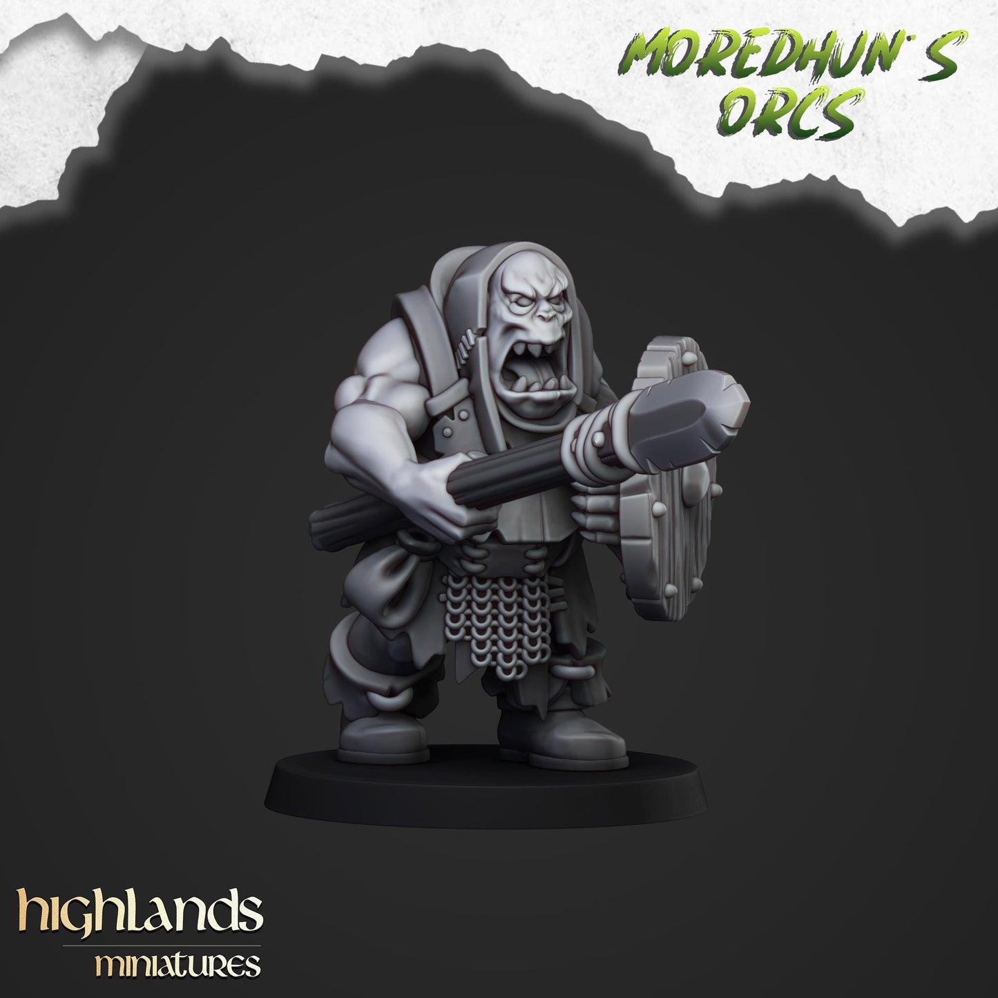 Highland Miniatures Orcs With Spears