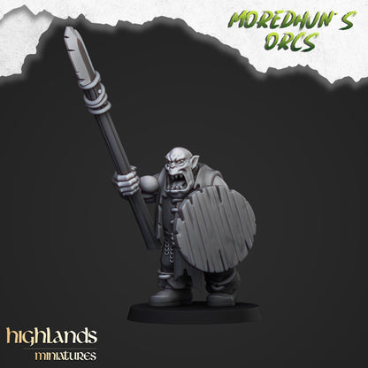 Highland Miniatures Orcs With Spears