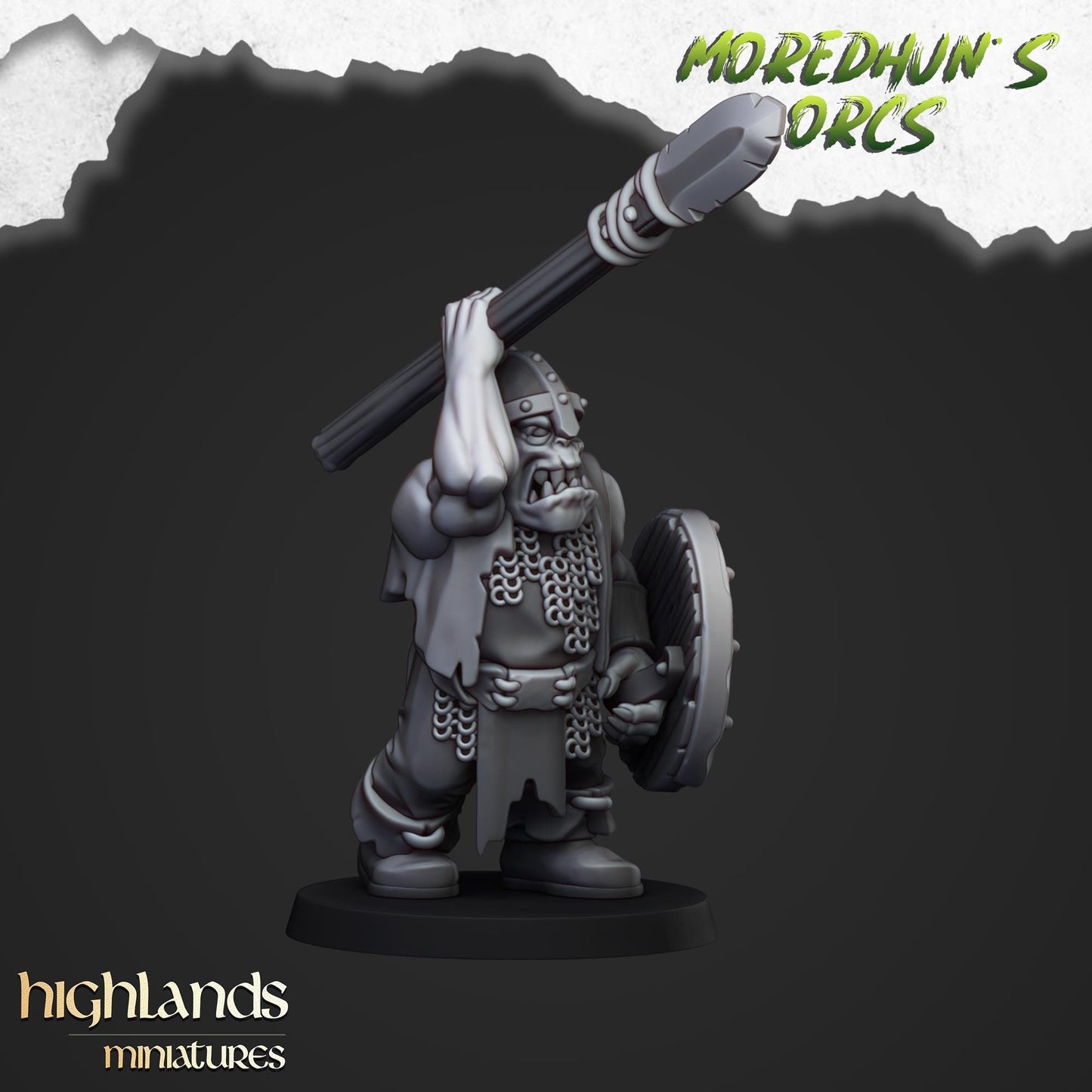 Highland Miniatures Orcs With Spears