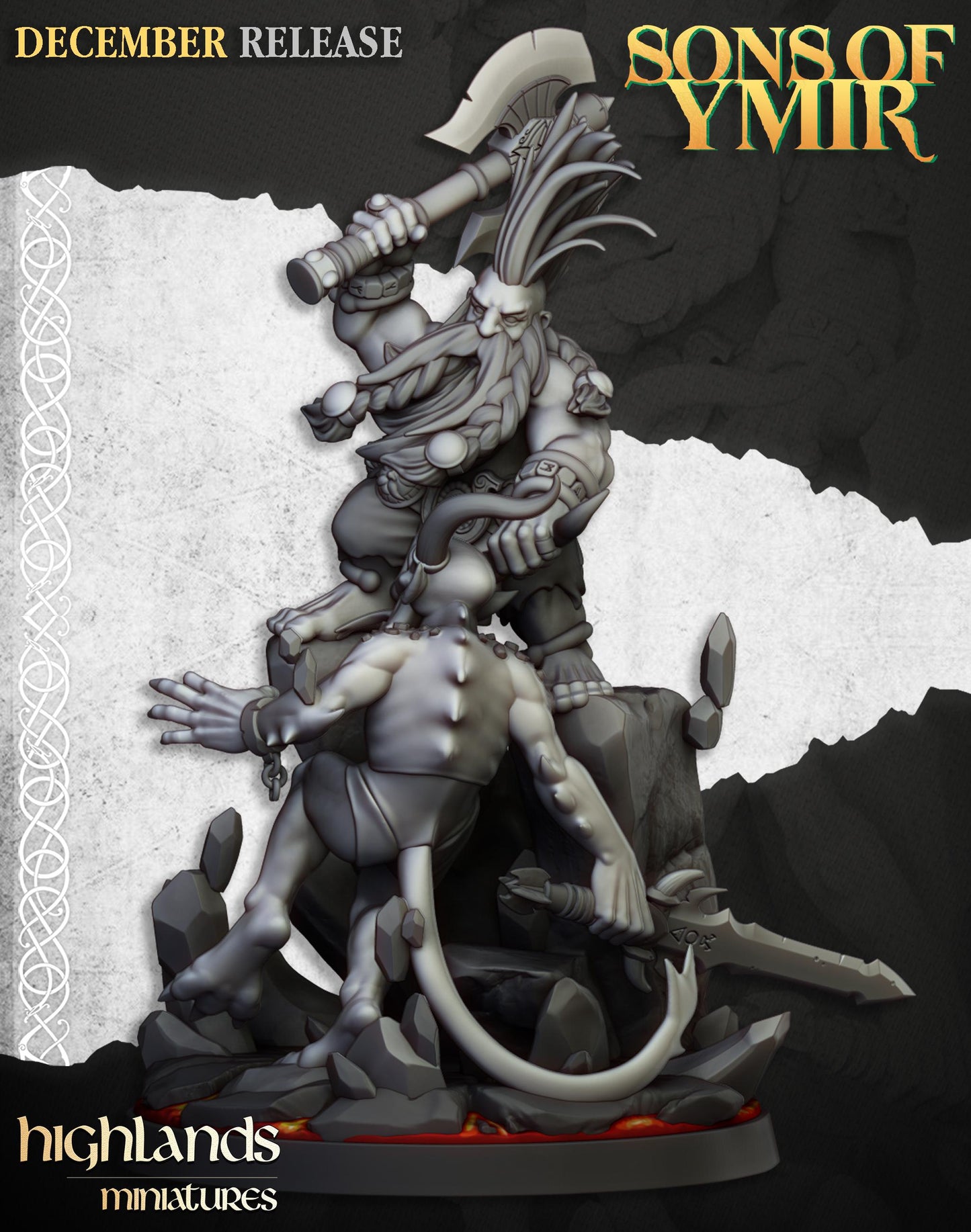 Highland Miniatures Dwarf Demonseeker