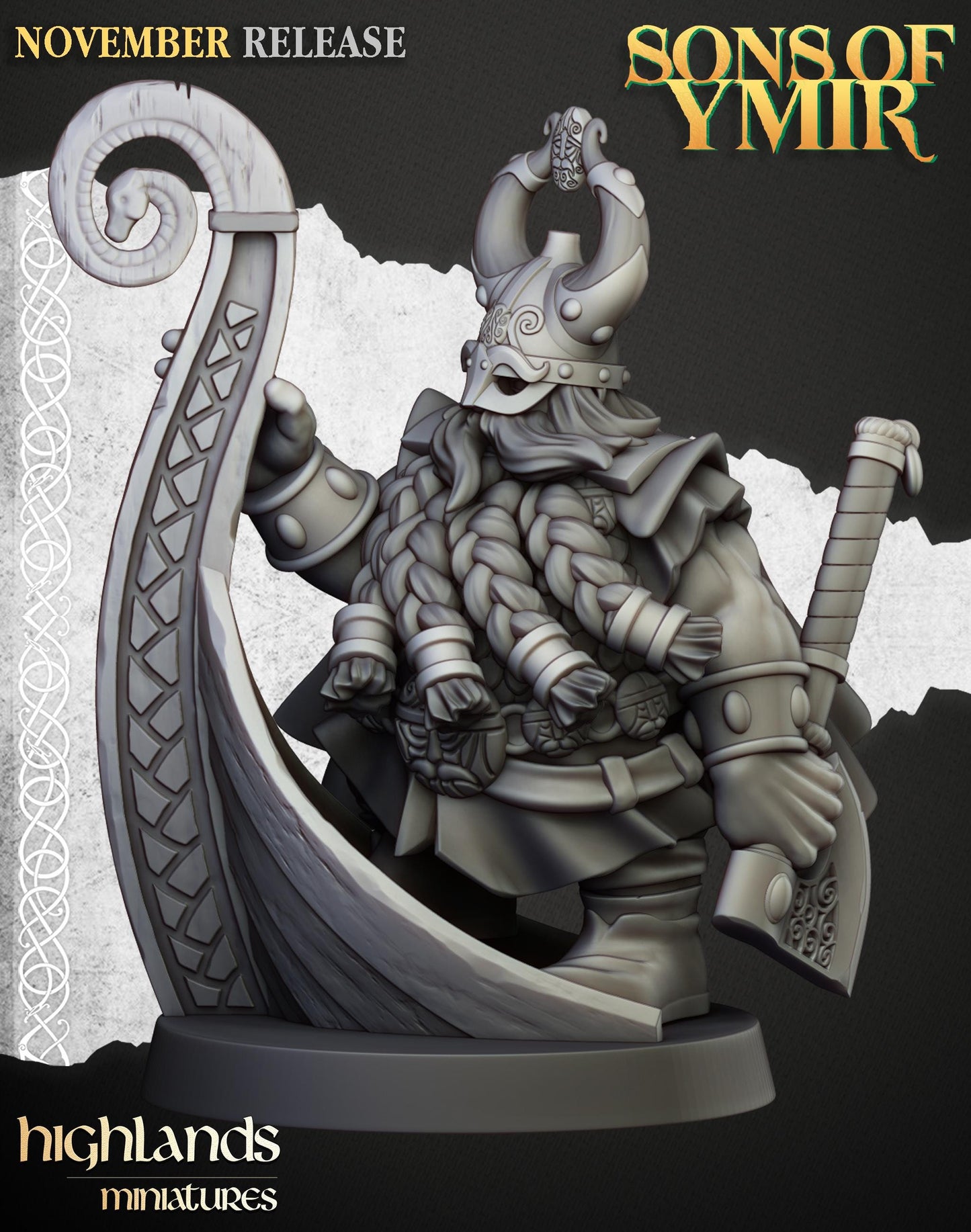 Highland Miniatures Dwarf Sea Lord