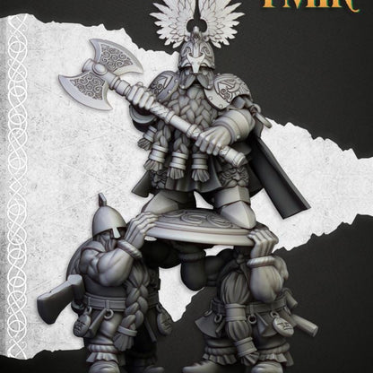 Highland Miniatures Dwarf - King Ulric of Thrym-Heim
