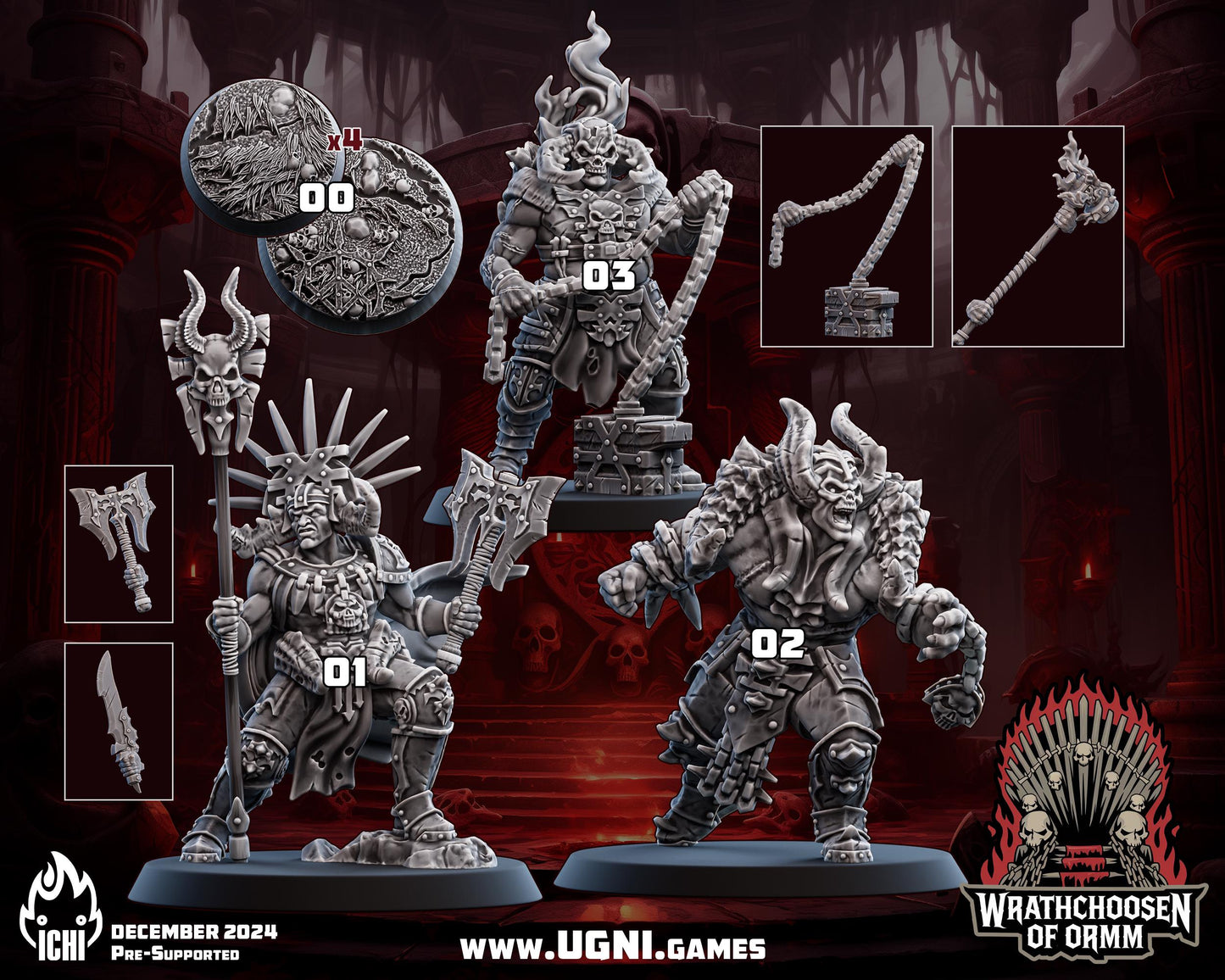 ICHI Warband - Wrathchoosen of Ormm