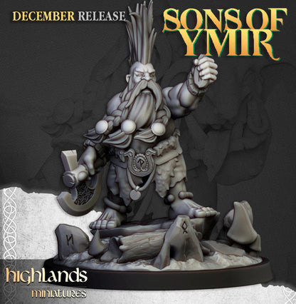 Highland Miniatures Dwarf Trollseeker