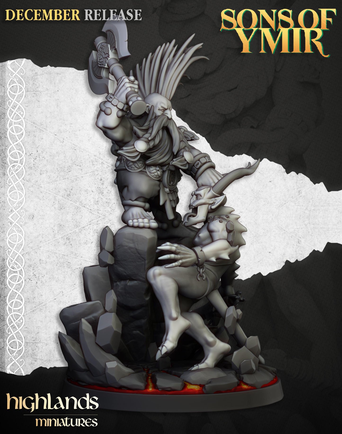 Highland Miniatures Dwarf Demonseeker