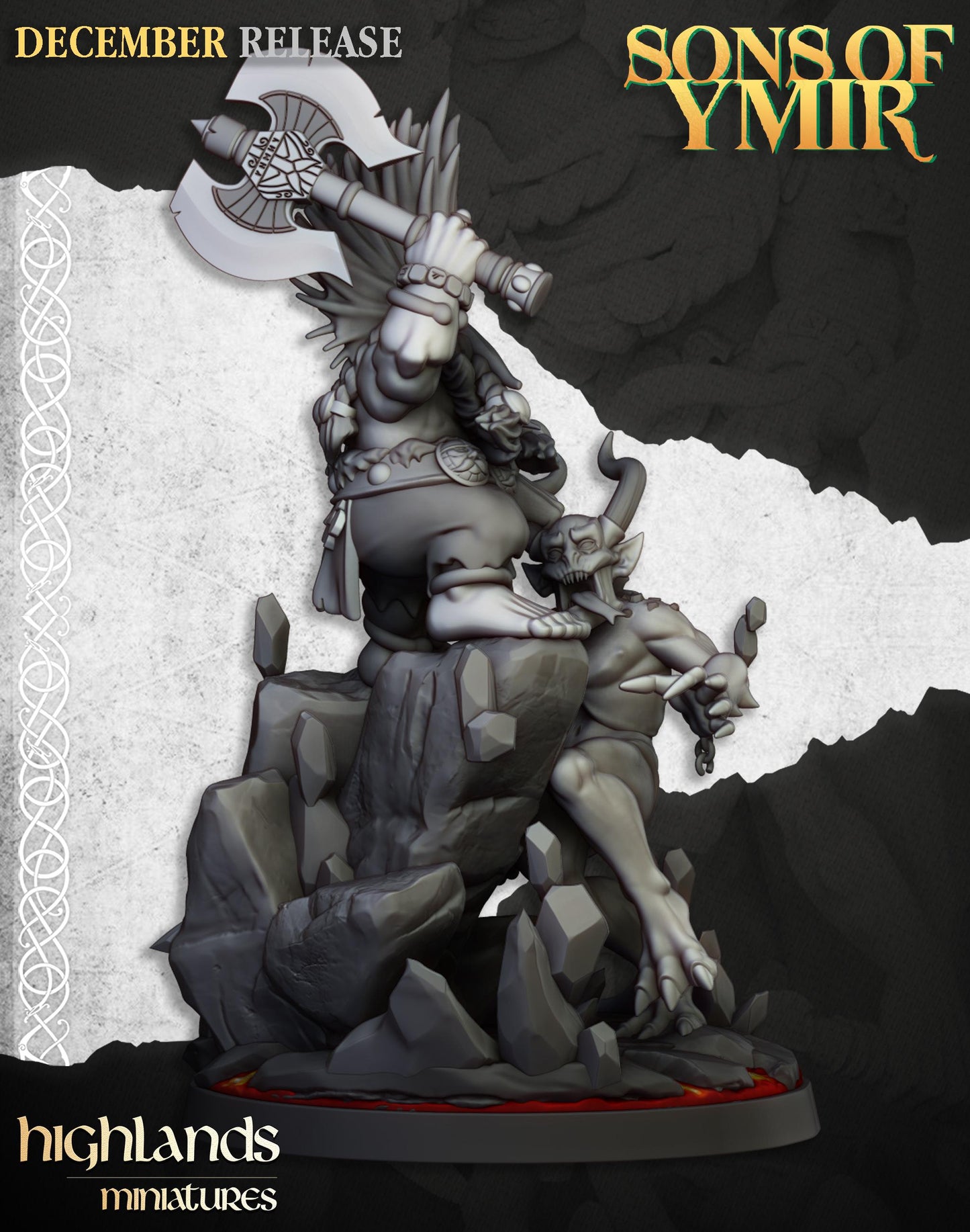 Highland Miniatures Dwarf Demonseeker