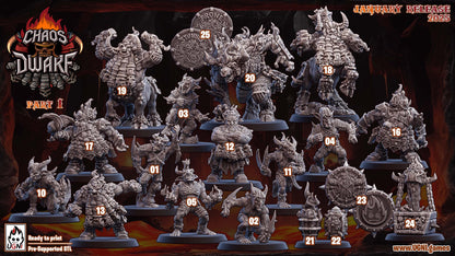 UGNI Chaos Dwarf Fantasy Football Team