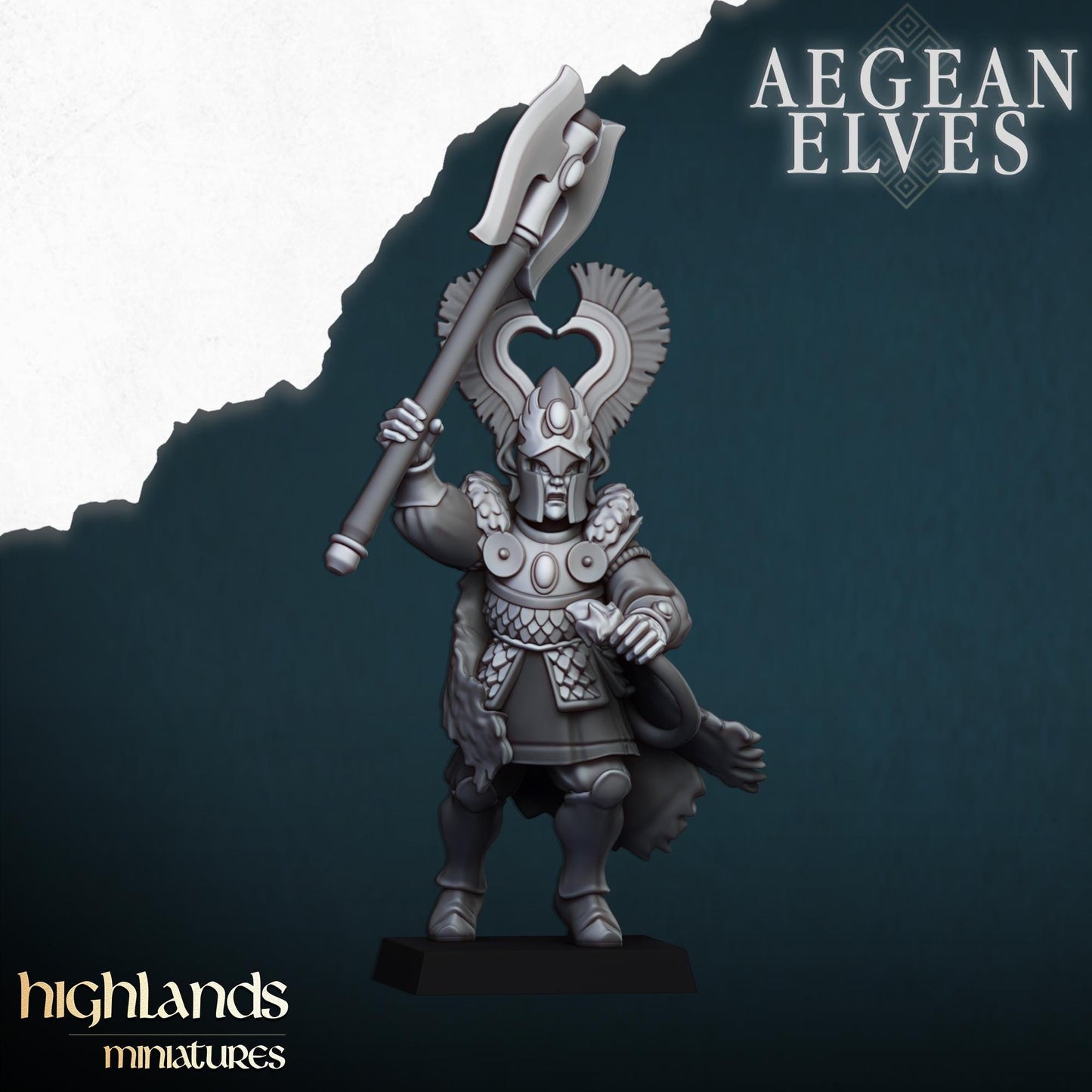 Highland Miniatures Aegean Elves Nemean Lions