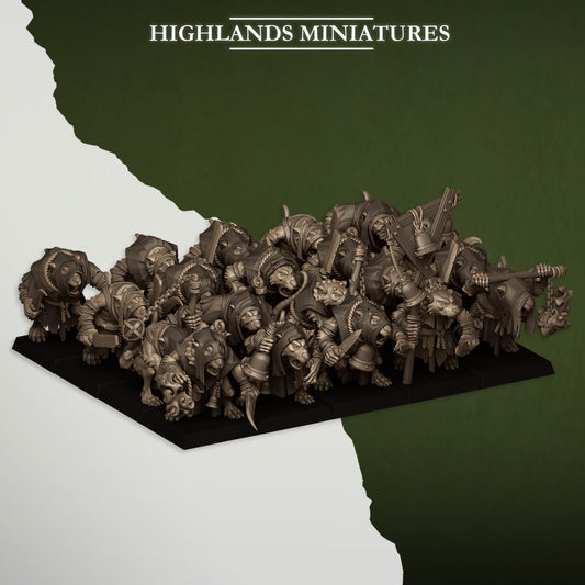 Highland Miniatures Vermin Acolytes