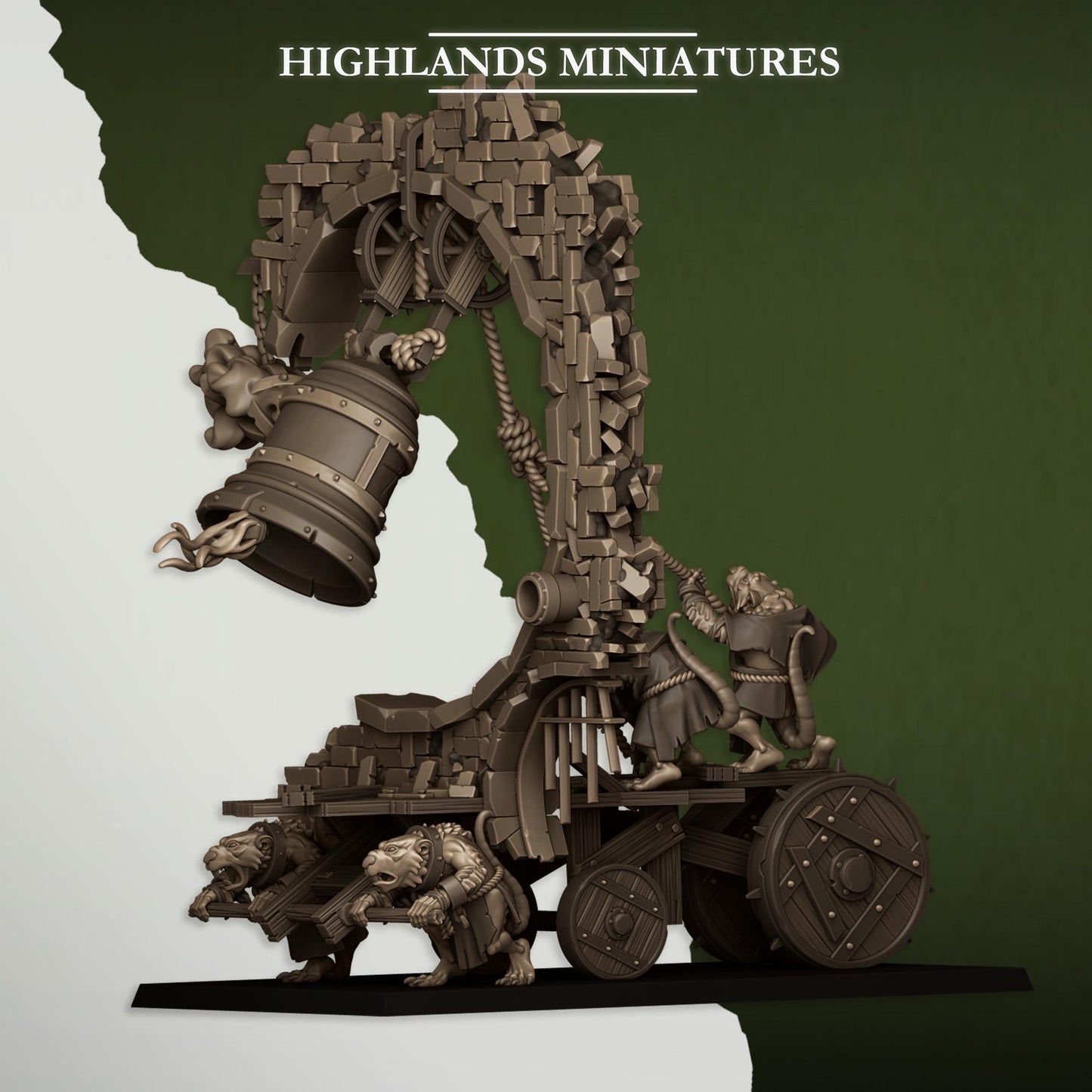 Highlands Miniatures Moving Sewer With Bell