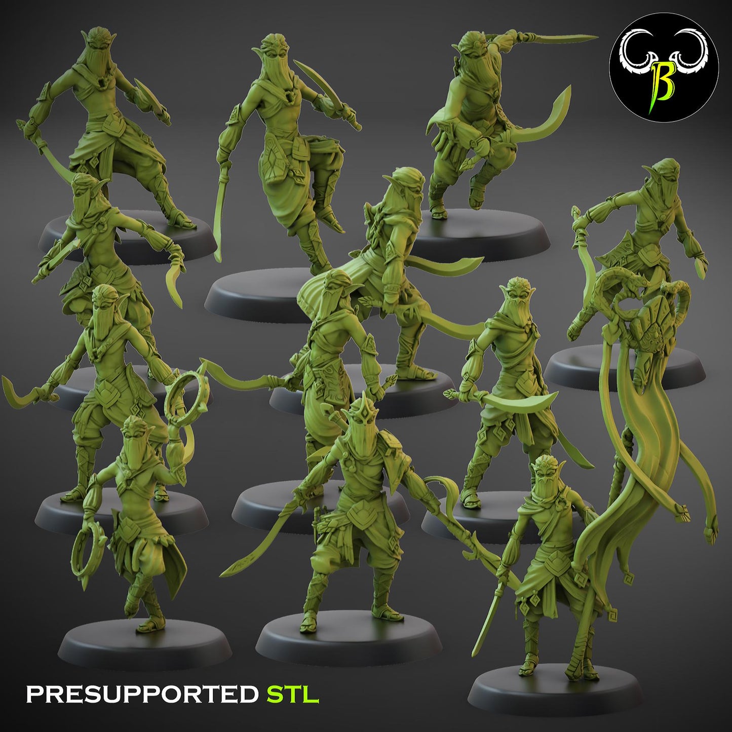 ClayBeastCreation - Dune Dancers