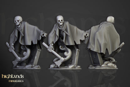 Highland Miniatures Crypt Ghosts