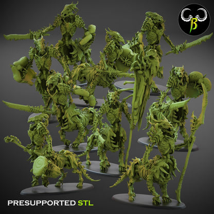 ClayBeastCreation - Bone Riders Marrow Knights