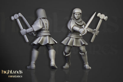 Highland Miniatures Young Sisters