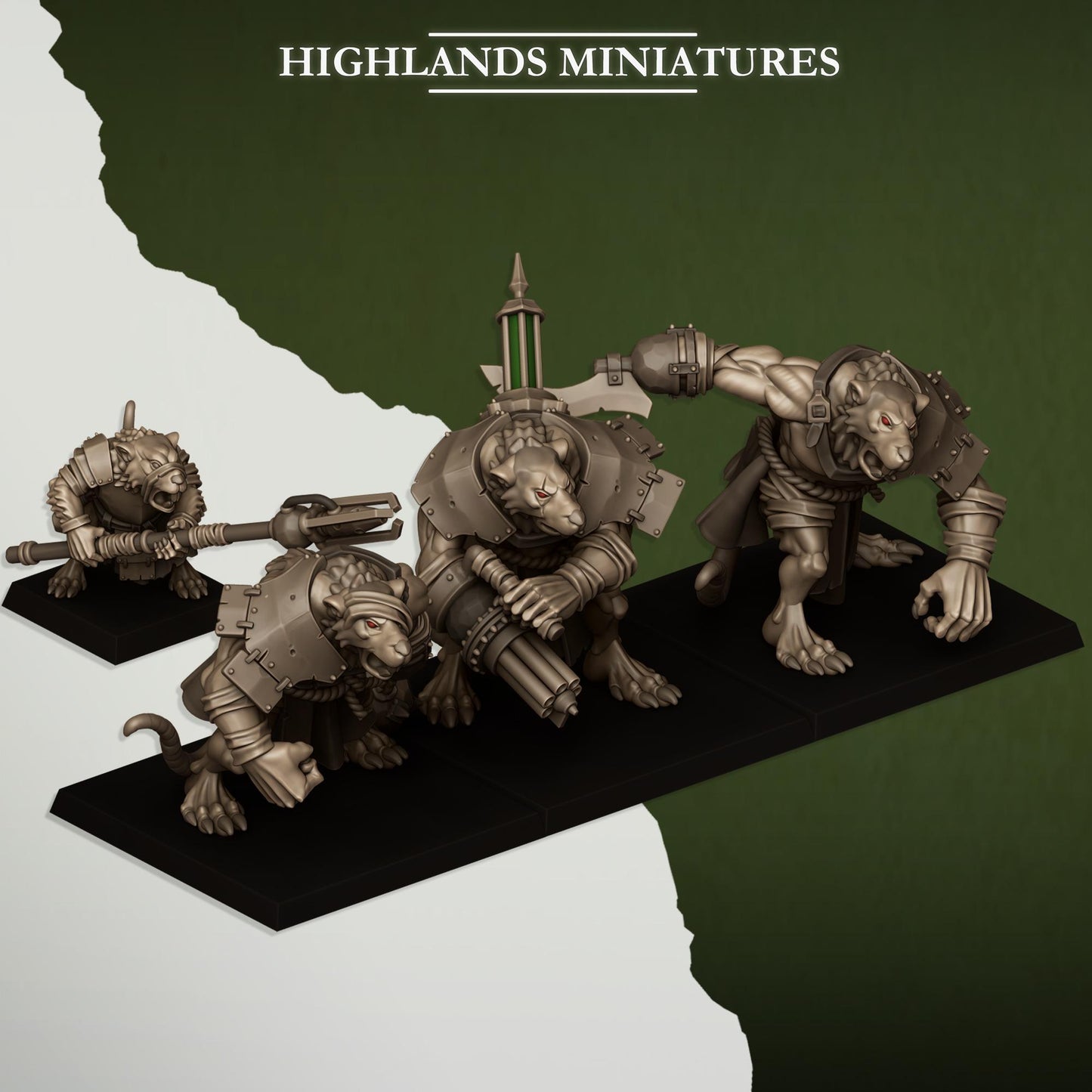 Highlands Miniatures Ratgors mit Meister
