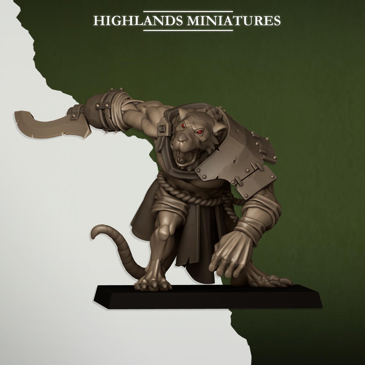 Highlands Miniatures Ratgors mit Meister