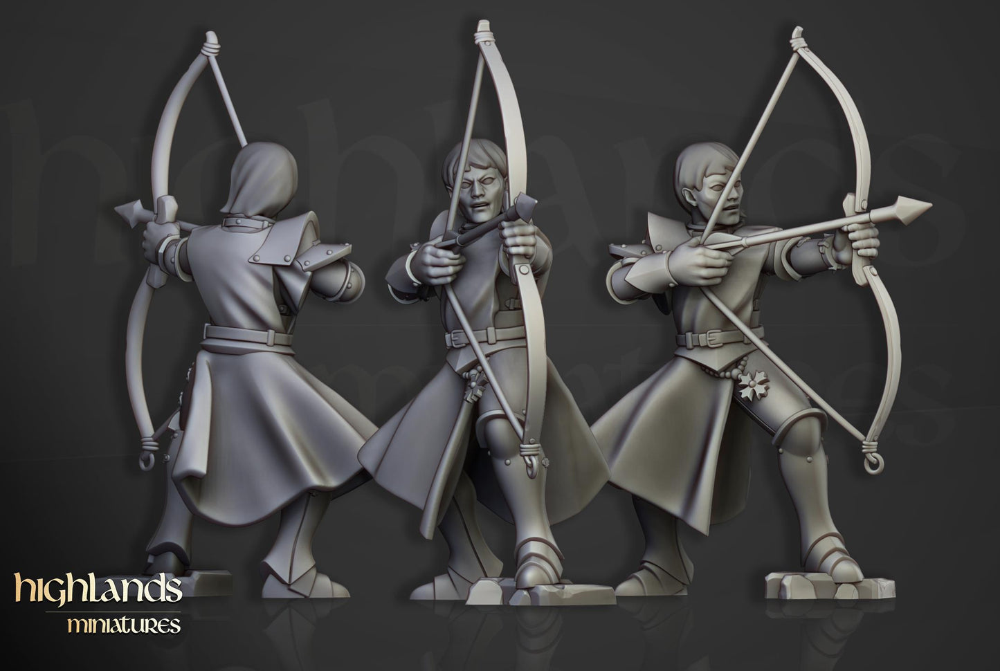 Highland Miniatures Crimsons of Saint Helena