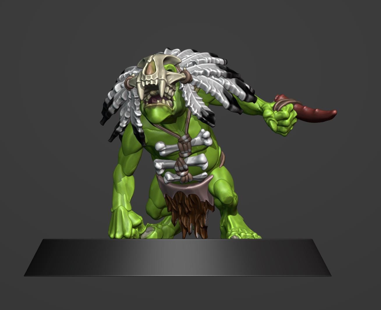 Brutefun Savage Forest Goblins Fantasy Football Team - "Kretaceous Krumpaz"