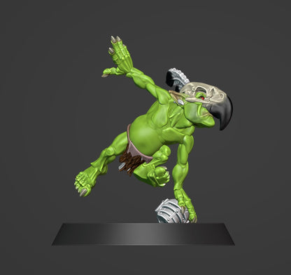Brutefun Savage Goblins Fantasy Football Team - "Kretaceous Krumpaz"