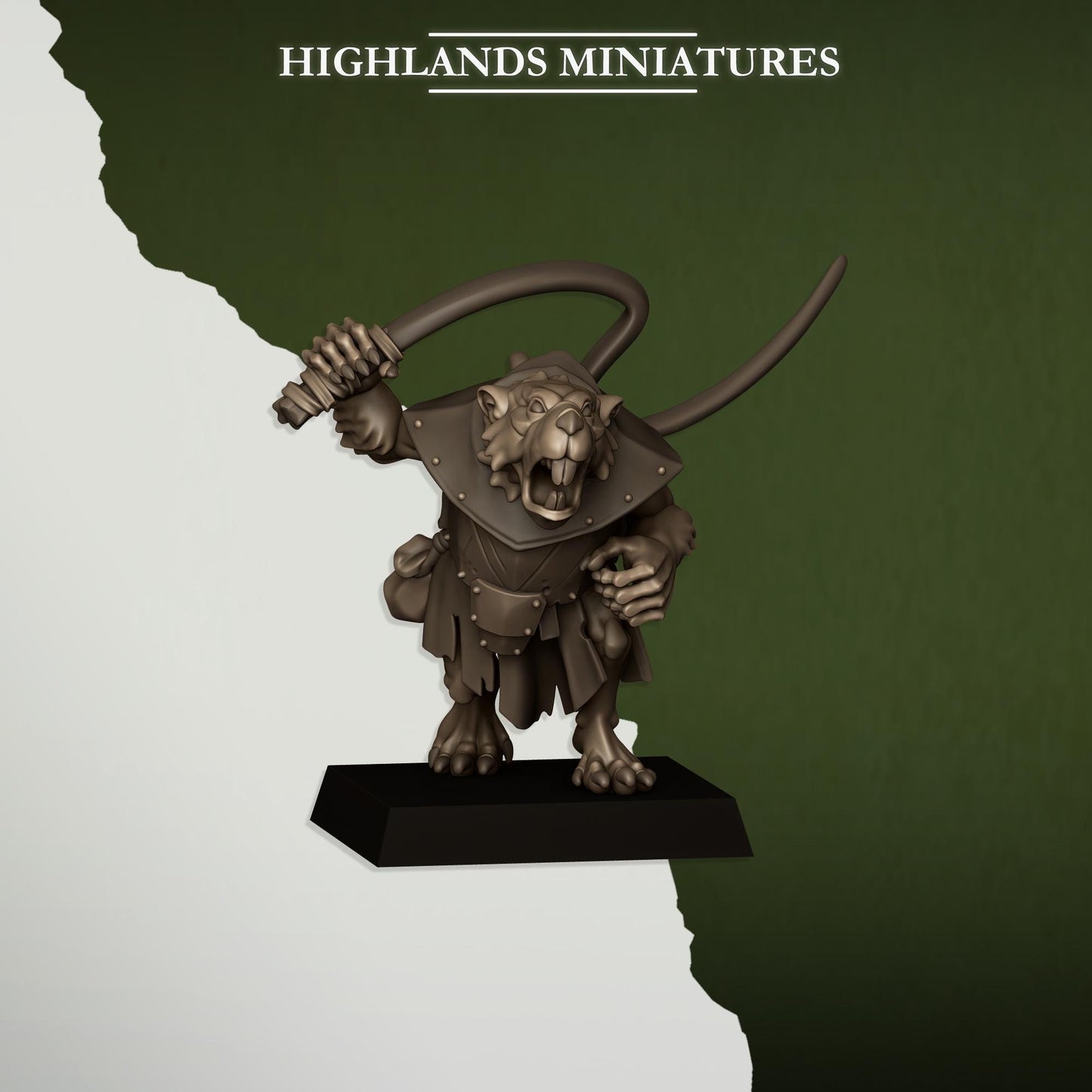 Highlands Miniatures Ratten mit Meistern