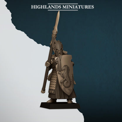 Highland Miniatures Aegean Elves Sea Guard