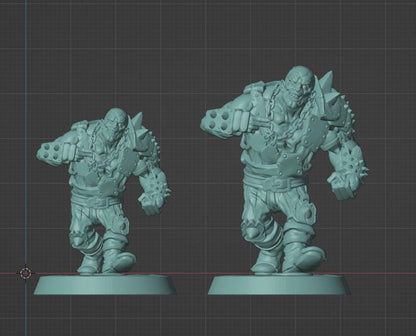 Realm Of Paths Fantasy Football Human Star Player - Power Zack