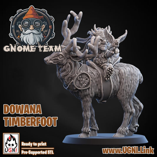 UGNI Gnome Fantasy Football Star Player - Dowana Timberfoot