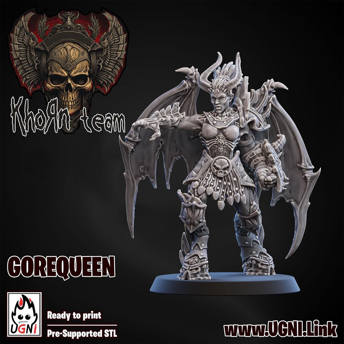 UGNI Korn Fantasy Football Gorequeen