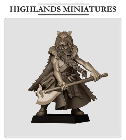 Highlands Miniatures Mergenheim Druid